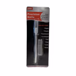 Skalpell-kniv inkl 5 extrablad-Aluminium