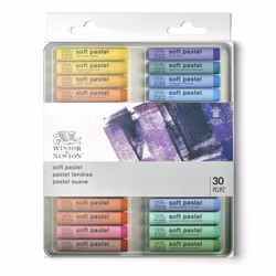 Soft pastell-set om 30st-winsor & Newton