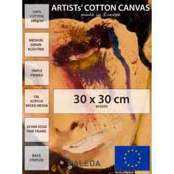 Canvas-Paleda-30x30-artist-380g-20mm
