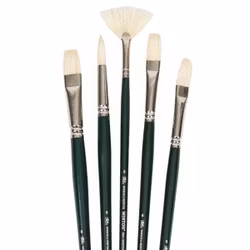 Svinborstspensel W&N Winton - 5-pack