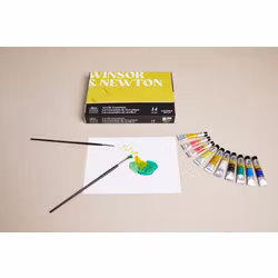 Akrylfärgset Galeria Winsor & Newton GALERIA CARDBOARD SET 10X12ML