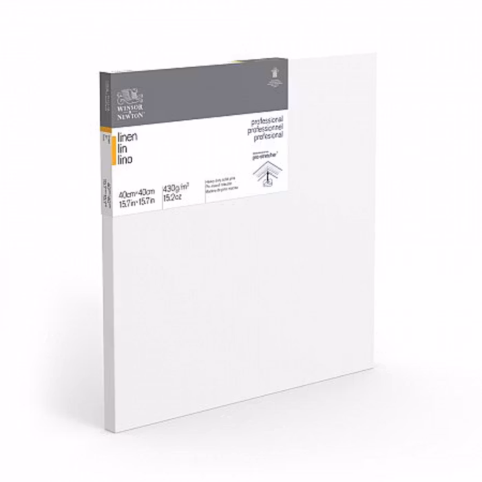 Linnecanvas Winsor & Newton 40x40 cm, djup 21 mm, 460 g