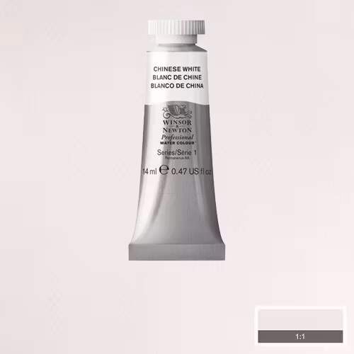Akvarellfärg Winsor & Newton Prof. 14ml  Perm chinese white 150 (3F) S1