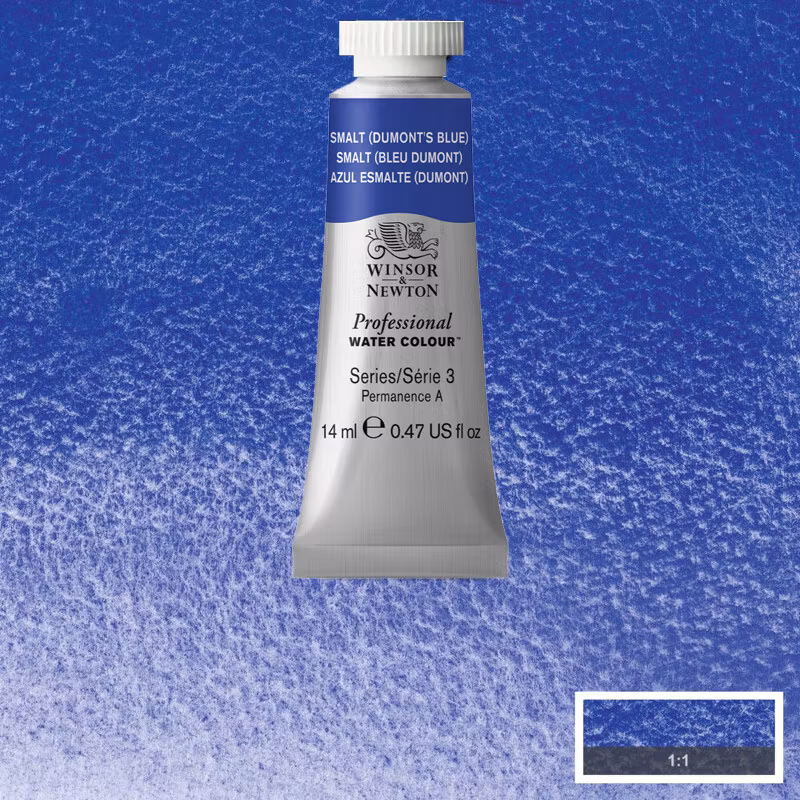 Akvarellfärg Winsor & Newton Prof. 14ml  Smalt  710 (3F)