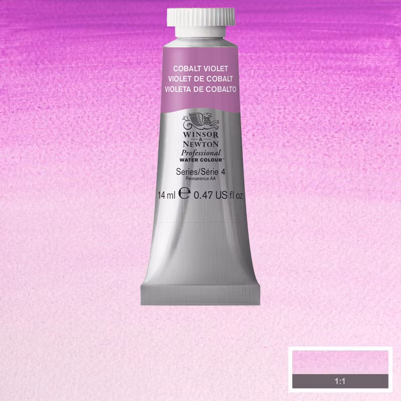 Akvarellfärg Winsor & Newton Prof. 14ml  Cobalt violet    192 (3F) S4
