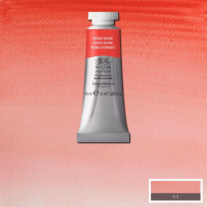 Akvarellfärg Winsor & Newton Prof. 14ml  Rose dore 576 (3F) S4