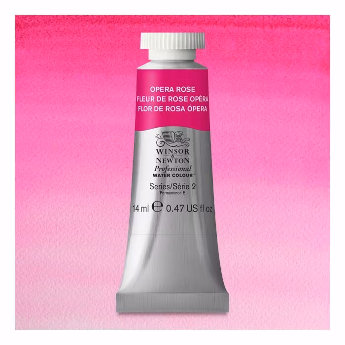 Akvarellfärg Winsor & Newton Prof. 14ml  Opera Rose 448 (3F) S2