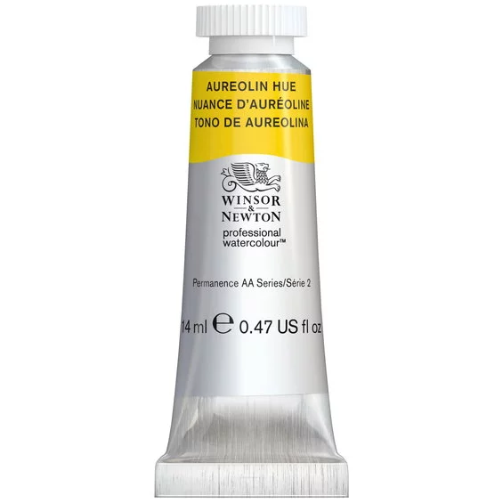 Akvarellfärg Winsor & Newton Prof. 14ml Aureolin Hue 417 (3F) S2