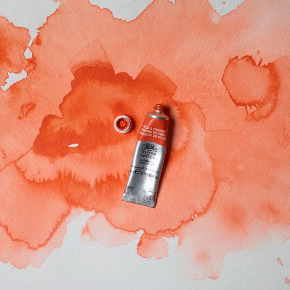 Akvarellfärg Winsor & Newton Prof. 14ml Field´s Orange 418 (3F) S2