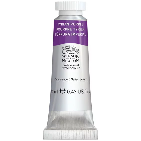 Akvarellfärg Winsor & Newton Prof. 14ml Tyrian Purple 419 (3F) S2