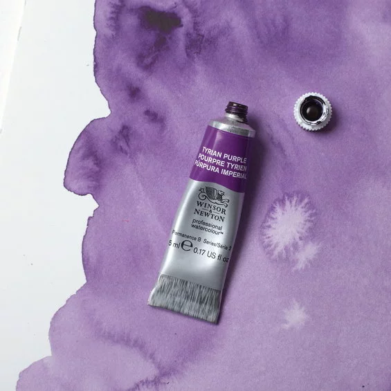 Akvarellfärg Winsor & Newton Prof. 14ml Tyrian Purple 419 (3F) S2