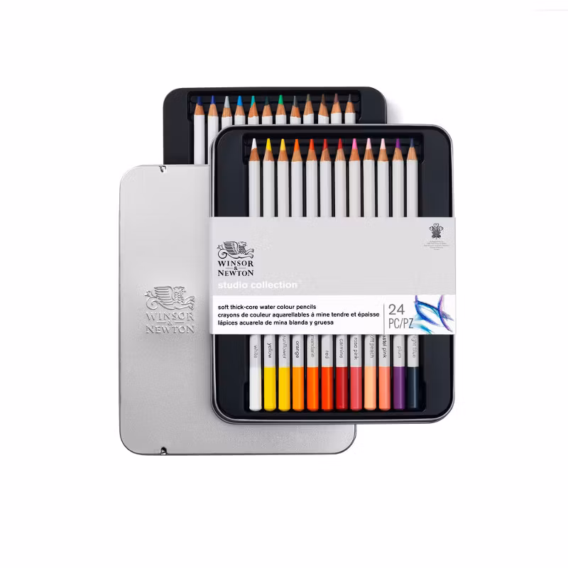 Akvarellpennset Winsor & Newton Studio Collection 24 kulörer