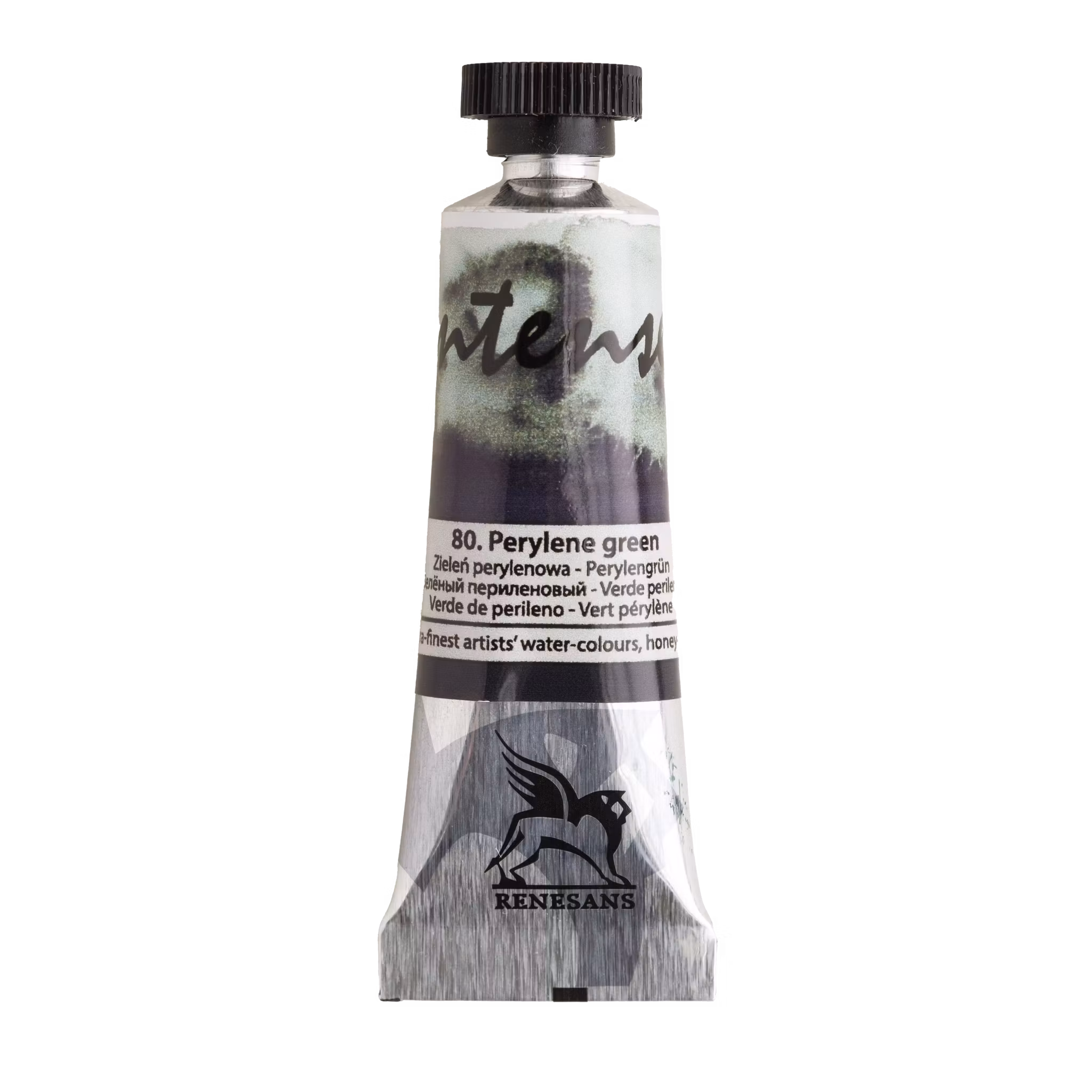 Renesans-extrafine watercolours in tubes 15 ml-80 PERYLENE GREEN