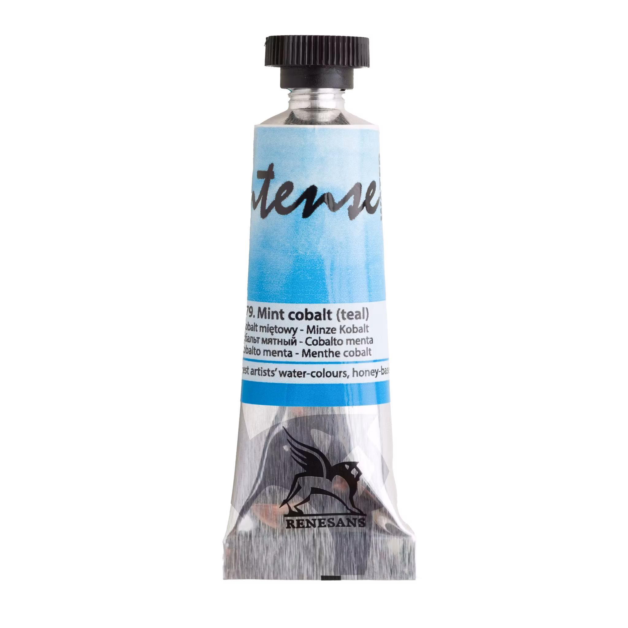 Renesans-extrafine watercolours in tubes 15 ml-79 MINT COBALT (TEAL)
