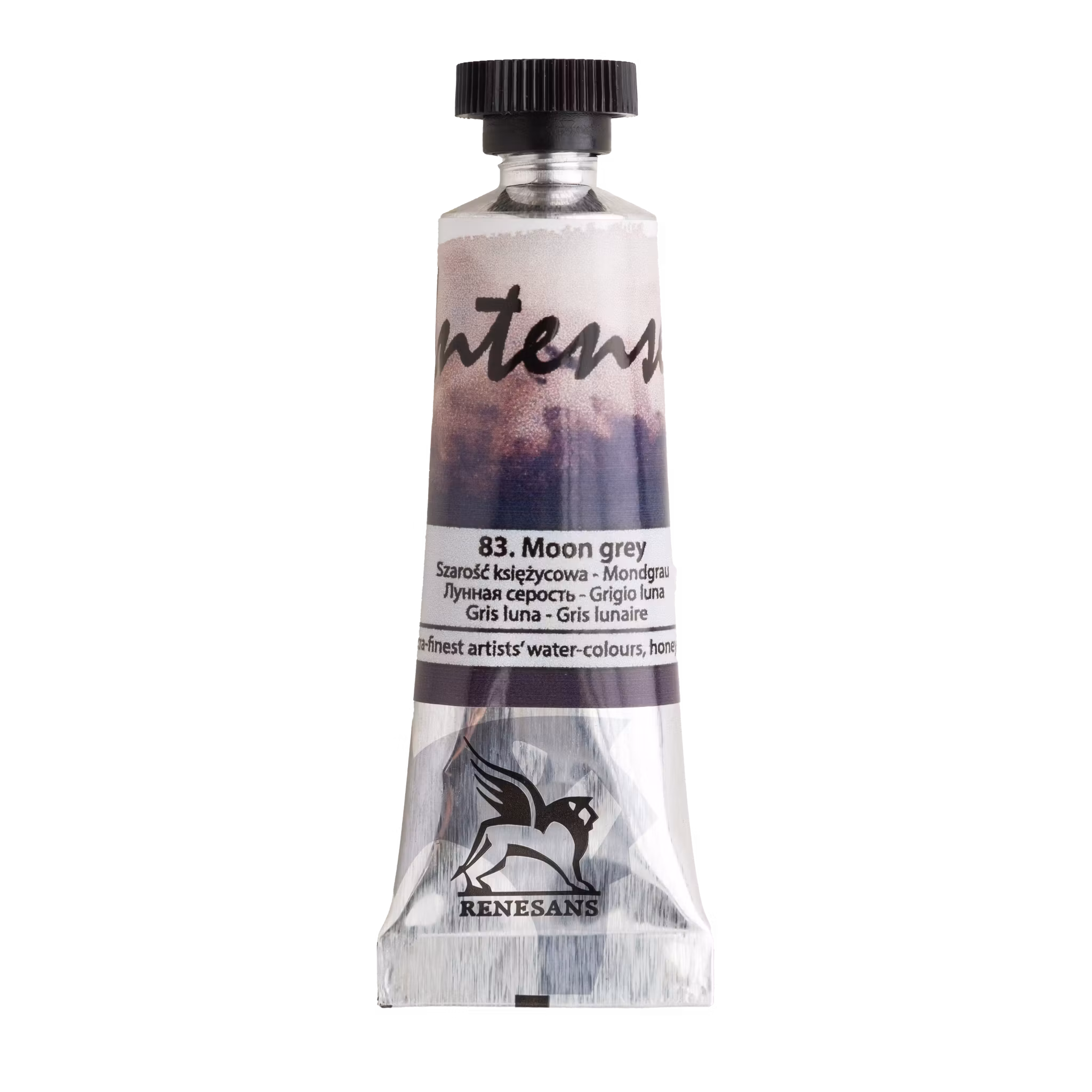 Renesans-extrafine watercolours in tubes 15 ml-83  MOON GREY