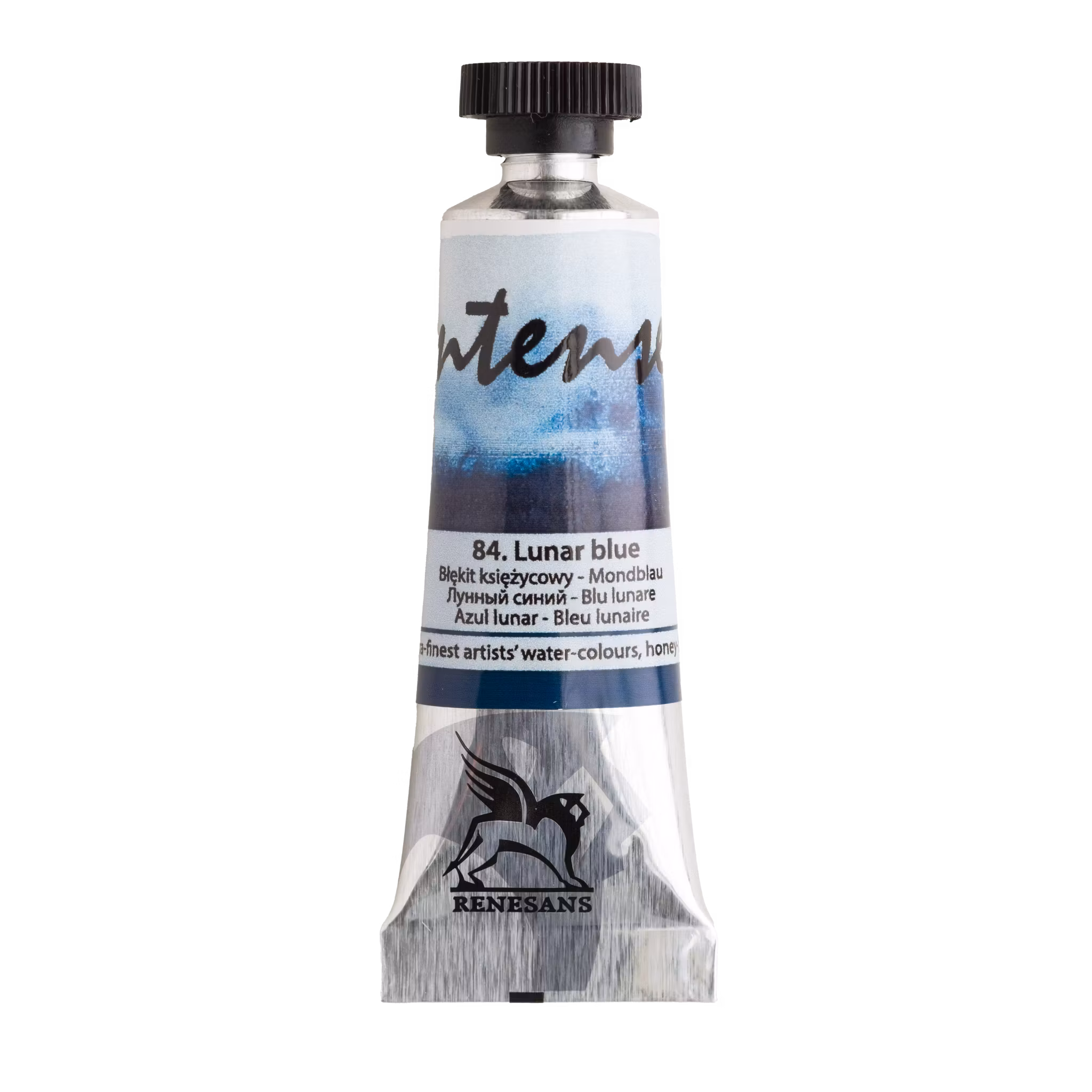 Renesans-extrafine watercolours in tubes 15 ml-84 LUNAR BLUE