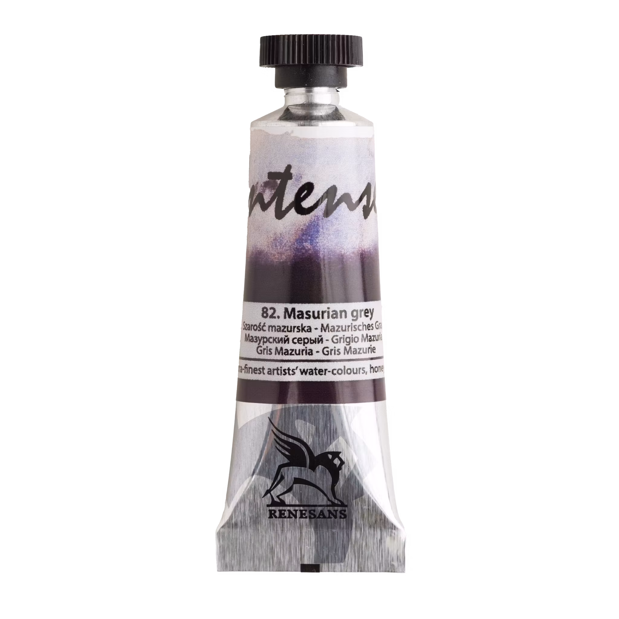 Renesans-extrafine watercolours in tubes 15 ml-82 MASURIAN GREY
