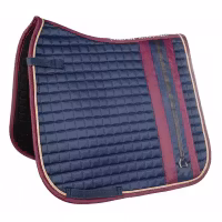 HKM Lauria Garrelli Morello Stirrup Saddle Pad Allround Full Navy