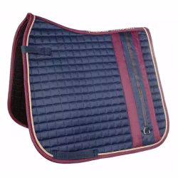 HKM Lauria Garrelli Morello Stirrup Saddle Pad Allround Full Navy