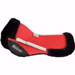 Shires Performance Half Pad Röd 17"-18"