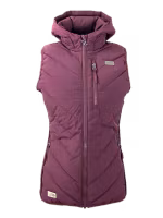Ranch Girls Hooded Hybrid Vest Ava Blackberry