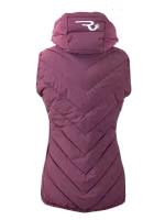 Ranch Girls Hooded Hybrid Vest Ava Blackberry