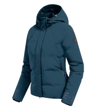 E.L.T Ohio Winter Performance Riding Jacket Petrol Blue Junior