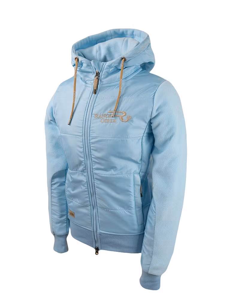 Kopia Ranch Girls Fleece Pro Shield ́Camilla Crystal Blue