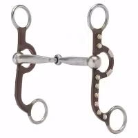 Weaver 2-Piece snaffle mouth pony bit