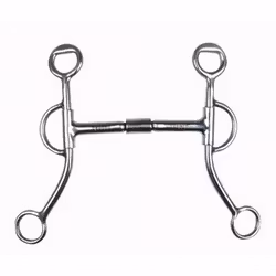 Billy Allen rostfritt bett med kopparinslag