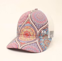 ARIAT Ladies Cap Glas Print