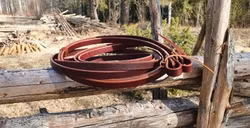 Schutz Brothers Latigo Reins 7 x 5/8"