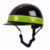 Hansbo Sport hjälmreflex neongul/svart