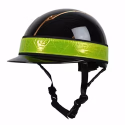 Hansbo Sport hjälmreflex neongul/svart
