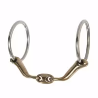 Lippo tredelat bett golden brass/rostfritt anatomiskt