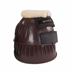 Protector gummiboots med pälskrage