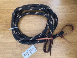 ATW All That Trail Rein Braided Rope - Black/Tan