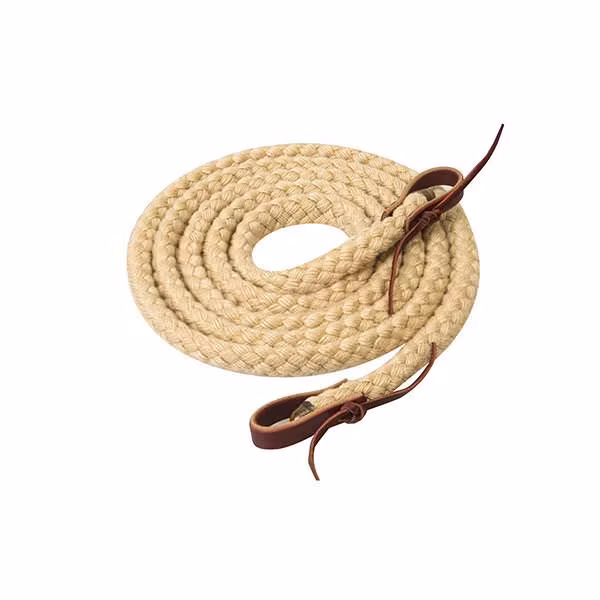 Weaver Silvertip braid roper reins