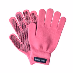 Hansbo Sport noppridhandskar rosa