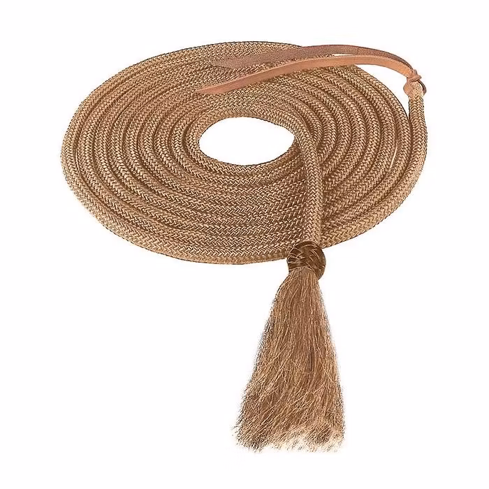 Weaver Mecatetygel i nylon med tassel i hästhår B