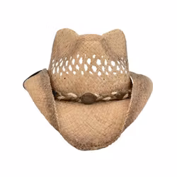 Raffia Hat Hondo Crown