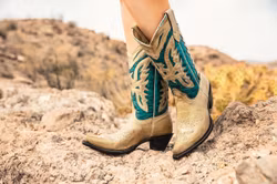 Stars & Stripes WBL-71 two-coloured  western boots B