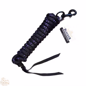 Blocker Groundwork Lead Rope Black/Purple