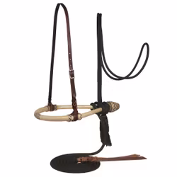 Professional´s Choice Bosal/Mecate Set Black 7/16" Cord Mecate