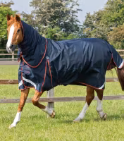 Premier Equine Buster 150g Turnout Rug with Classic Neck Cover Navy B