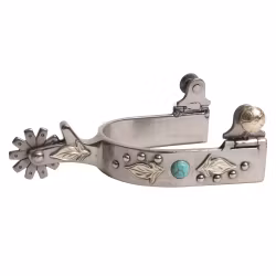 Professional´s Choice  Turquoise Feather Ladies Spurs