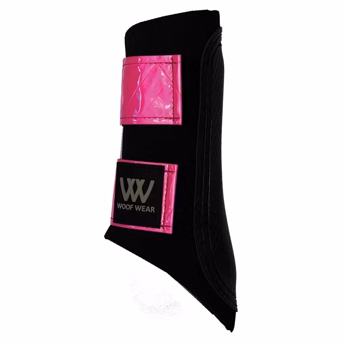 Woof Wear Hi Vis Reflective Club Boot Pink