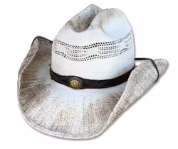 Stars & Stripes cowboyhat Snake,100% Straw