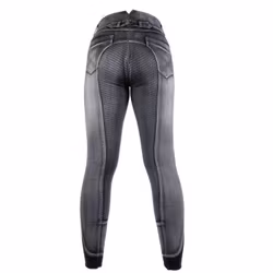 HKM denim ridbyxor Miss Easy med silikonskoning