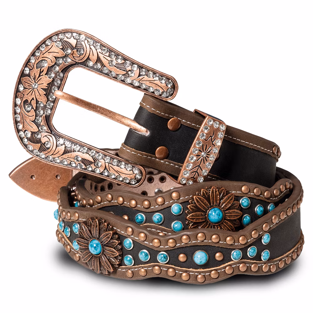 Stars & Stripes Western belt Stone - 9